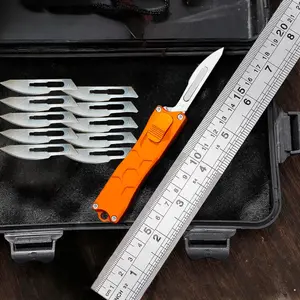 Kitchen peeling tools, diy and professional use, gentleman's EDC scalpel - Halloween Gifts, kitchen peelers, camping, (Gift blades 10pcs Vegetable Cutter Vegetable Slicer Utensils Cutting cheese grater