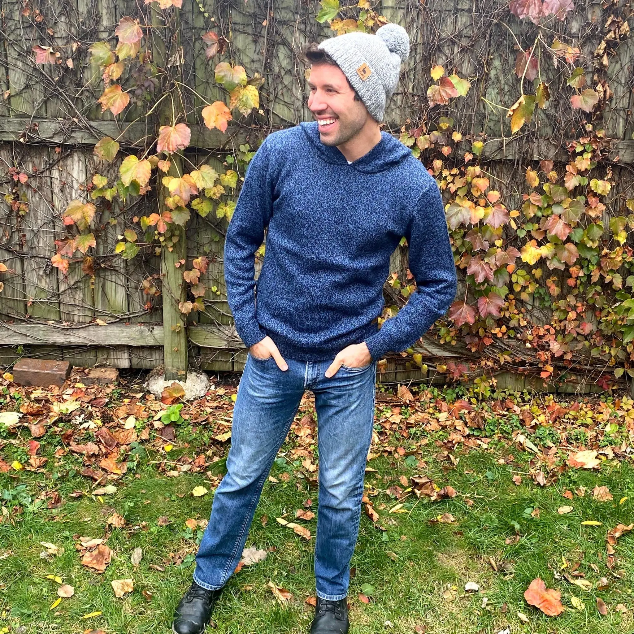Alpaca Knit Hoodie