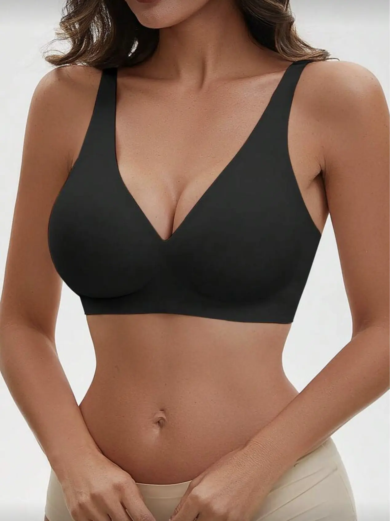 Push Up Bra,Bralette,Jelly Bras,Comfort Seamless Bra,wireless t-shirt bra,comfortable everyday
