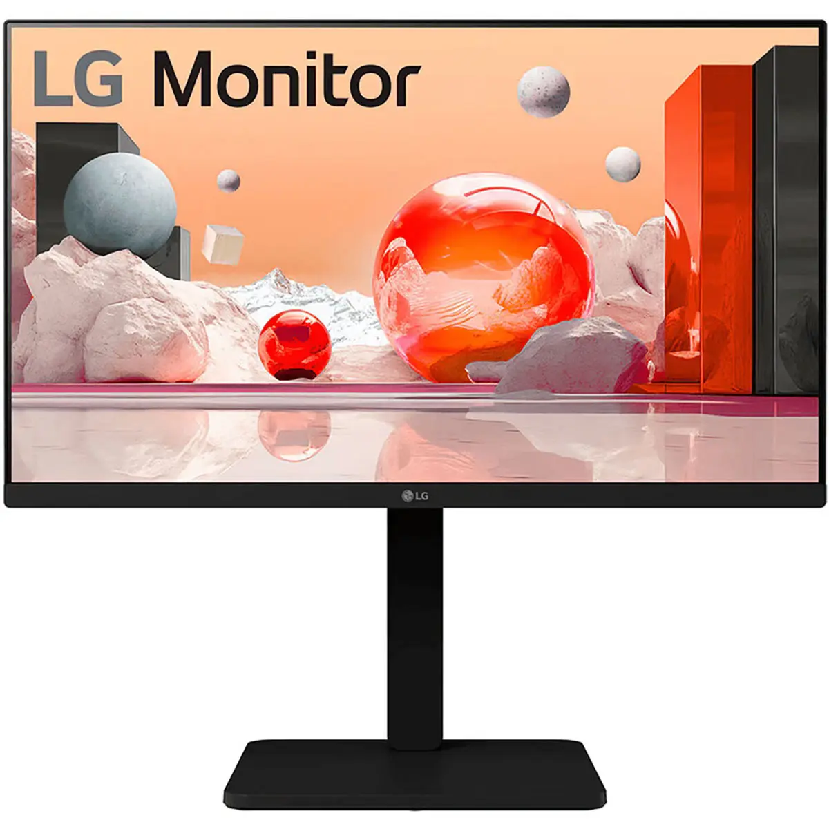 LG 24BA560-B 23.8" 16:9 Full HD 100Hz IPS LCD Monitor, TAA Compliant, Matte Black