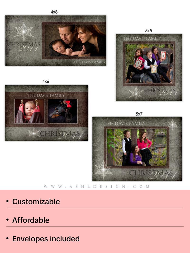 Christmas Photo Card Set - Yule Tide