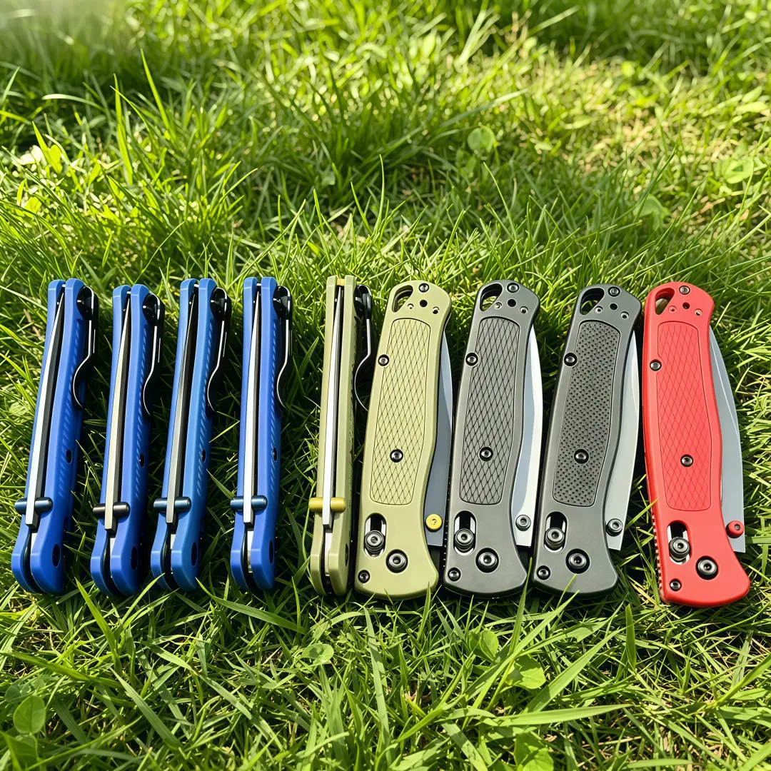 535 EDC Pocket Folding Knife - Stainless Steel Kitchen Knife with Non-Slip Plastic Handle, Versatile Outdoor Camping Tool, Ideal Survival Gift for Men