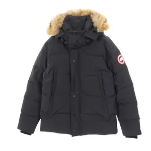 Pre-owned Canada Goose Polyester Small Leather Goods Wyndham Parka Down Jacket