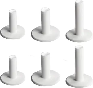 Brccee Rubber Golf Tees for Mats, Driving Range Tee, Golf Accessories for Indoor & Outdoor Practice