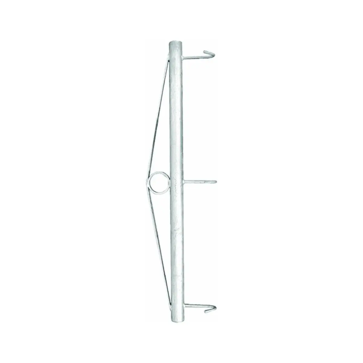 Midwest Air Technologies  Galvanized Steel 3-Prong Chain Link Stretcher Bar, Fence Stretch, Rustproof