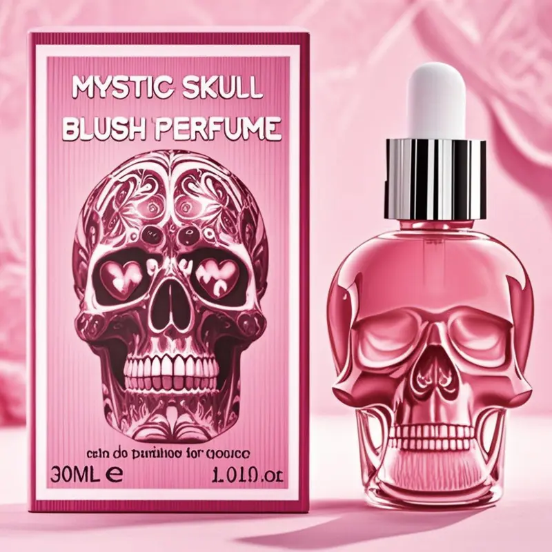 Women's 30ML Mysterious Skull-Shaped Fragrance Perfumes, Captivating Niche Scent, Ideal Valentine's Day & Birthday Gift for Fragrance Enthusiasts, Captivating Fragrance