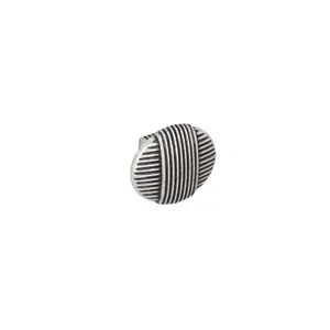 Antique Silver Art Deco Round Cabinet Knob – Italian Hardware