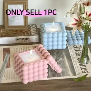 Silicone Casting Molds Set, Rectangular Resin Molds with Lid, DIY Craft Supplies, Handmade and Creative Projects, Wax Melts