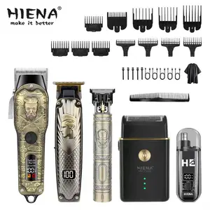 5-piece set of professional hair clippers with accessories, rechargeable electric hair clippers, hair clipper, razors, suitable for hairdressers, full set of hair cutting tools, ideal for men's Christmas gifts, Hair Clipper Kit