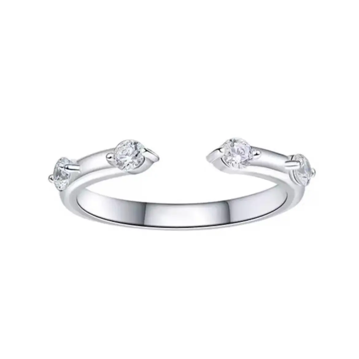 24-point ring [moissanite diamond]