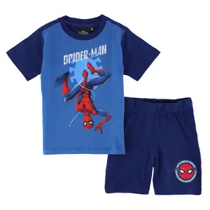 Textiel Trade Boys Toddler Spiderman Short Pajama Set, Long Leg Pajama Sets
