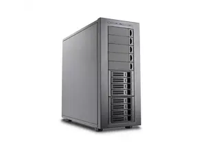 Rosewill THOR NAS Pro - Full Tower Workstation Case | Server Chassis | Supports up to 8 3.5" Hot-Swap 3.5"/2.5" SATA/SAS and 4 2.5" SSD | E-ATX Compatible | 1x 140mm PWM Fan | USB 3.2 Type-C | Ideal for AI Servers, DIY NAS, Media Servers