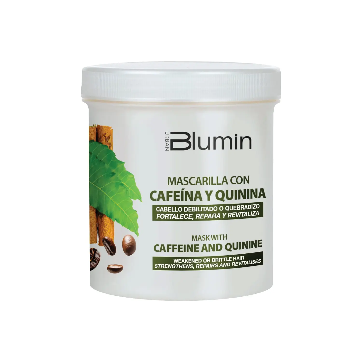Blumin Hair Mask with Caffeine and Quinine Ideal for Weakened Hair, 700 ml
