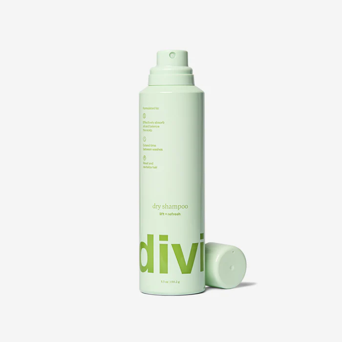 Divi, Dry Shampoo, Haircare Cleansing Tool, Oil Absorption & Scalp Hydration Conditioner Cleanser Comfort