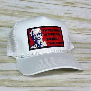 Colonel Sanders Quote Hat