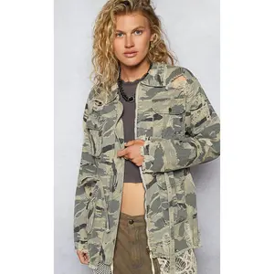 Vintage Camo Shacket