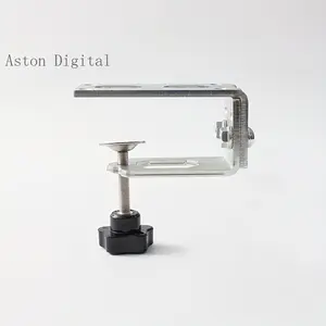Aston Digital Table Clamp for PC SIM USB Handbrake Desk Fixture Racing Game Drift Handbrake Special Accessories Fixed Clip Simulator Metal Bracket Powerful Clip Drift Racing Accessory Compact Design Solid Build Handbrake Holder Gaming Clamp Desk Setup