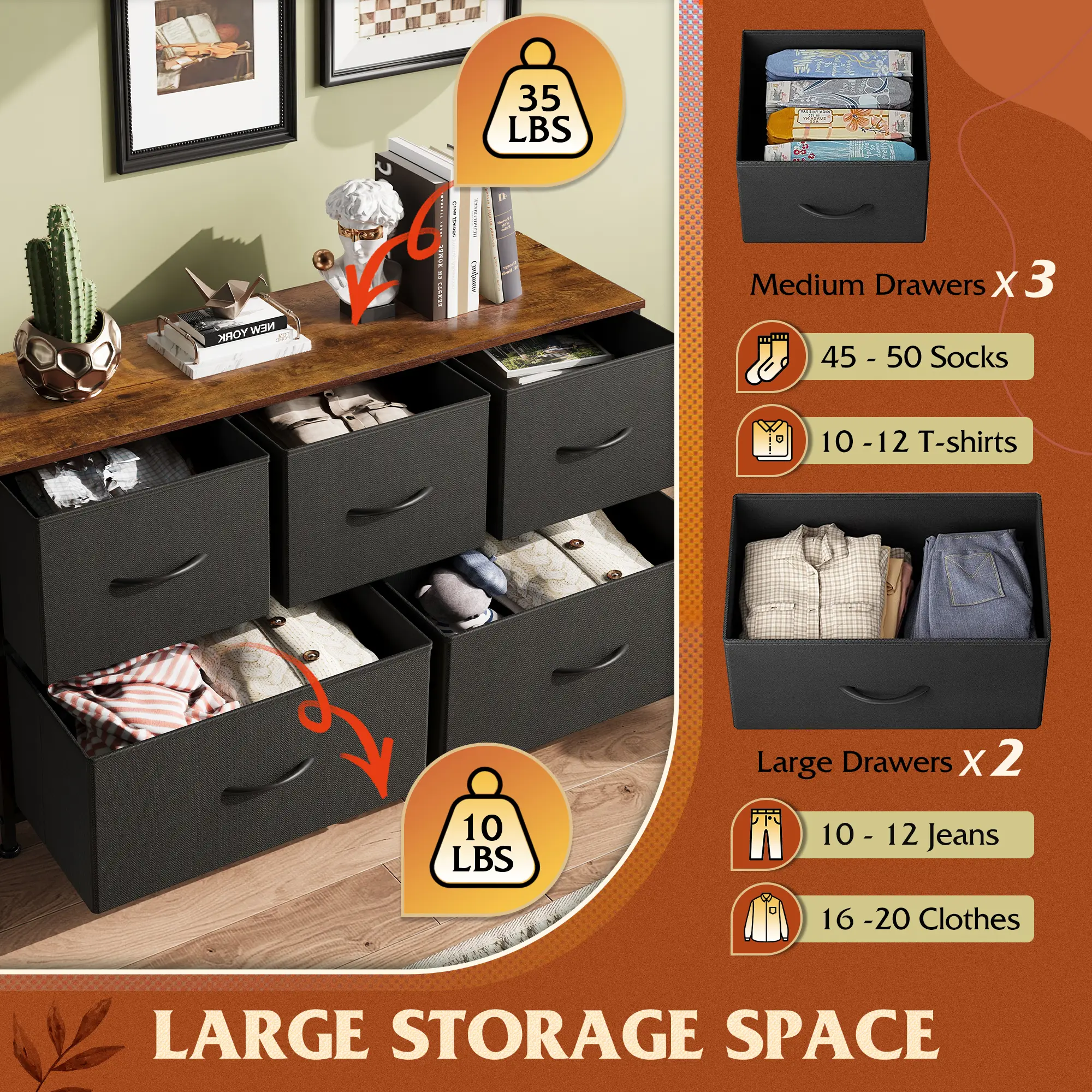 Black and Brown (Top)