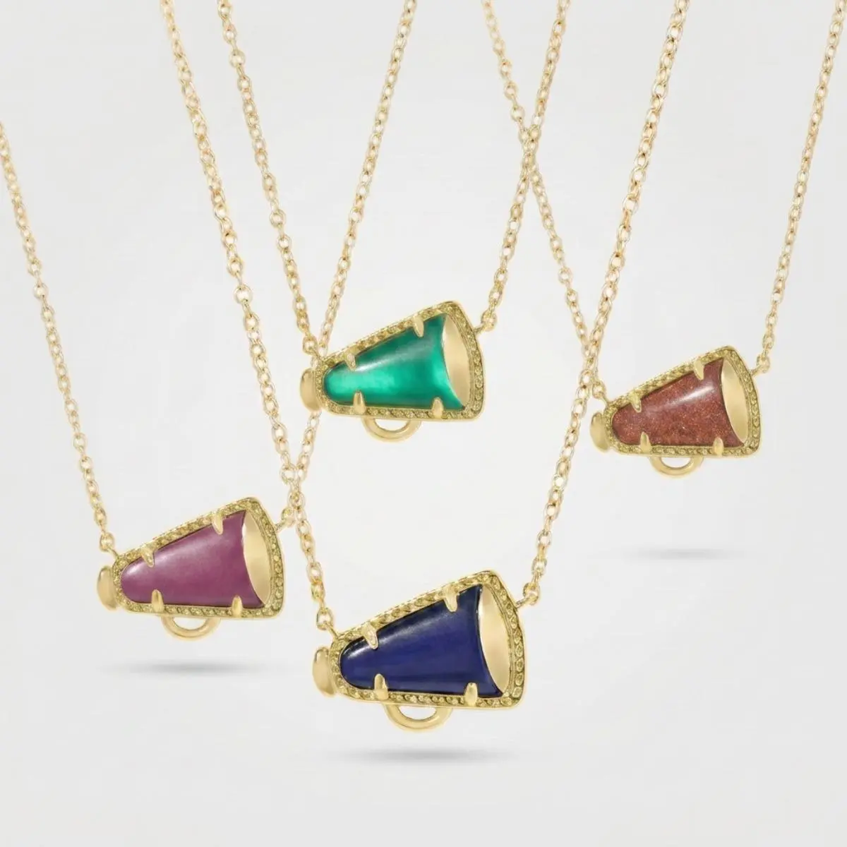 Kendra Scott Cheer Short Pendant Necklace, Fashion Jewelry for Women