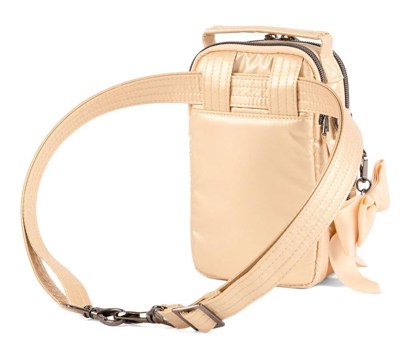 Lug Love Classic Crossbody w/ Bow-Skeeter Mini Bridge