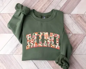 Floral Mimi Shirt Sweatshirt and Hoodie, Cute Nana Sweatshirt, Mother's Day Gift, Mommy Shirt, New Mom Gift, Gift for Mother, Mimi Shirt Casual Womenswear