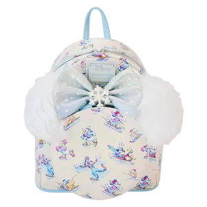 Mickey & Friends Winter Wonderland Mini Backpack With Ear Headband
