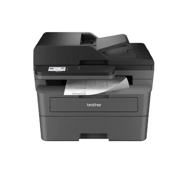Brother MFC-L2820DW Wireless Monochrome Laser Printer, Gray, Black and White All-in-One, Home Office Printer, Wireless Machine, Desktop Laser, Brother Printer
