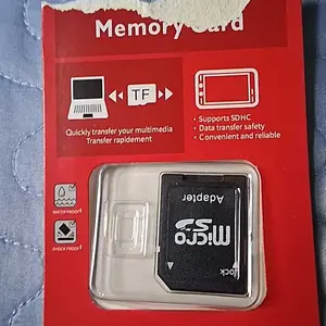 High-Capacity Flash Memory Card with Adapter – 256GB, 512GB, 1TB Options, Universal Memory Expansion for Cameras, Phones & Other Devices, Ideal for Holiday & Festive Gifts