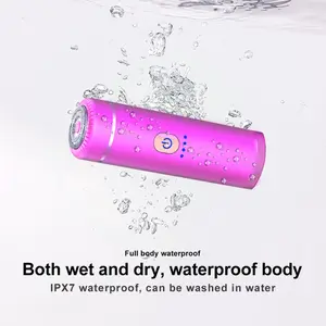 Women's Rechargeable Electric Razor, Mini Bikini Trimmer, Aluminum Design, Multi-Functional Facial Hair Remover, USB Charging