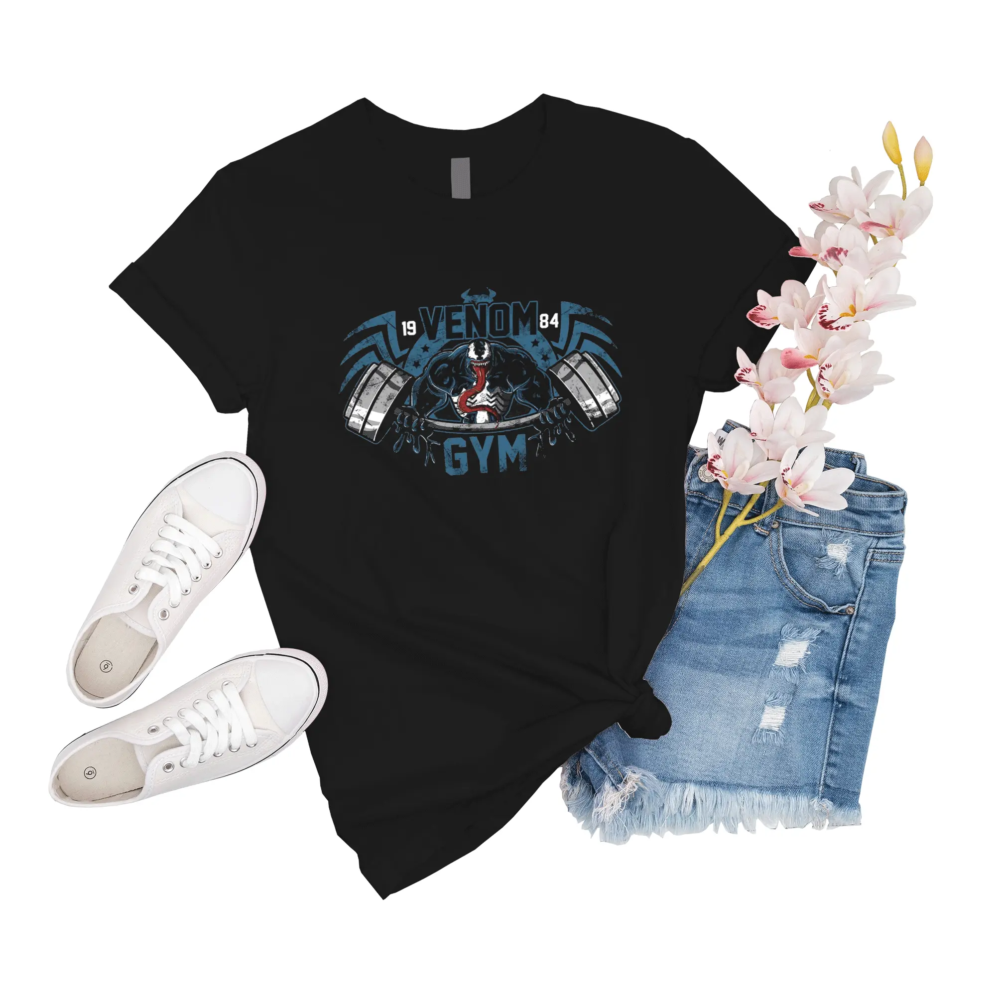 T-Shirt Unisex How To Draw Venom Venom Gym Shirt Event Family Sleeve Boy Novelty Tee Big Shirts Women Gift For Men Girl