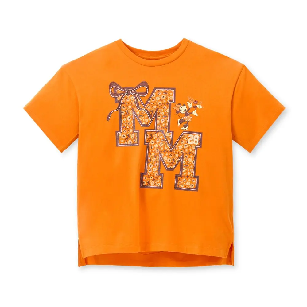 Disney Store Minnie Mouse Fall Fashion T-Shirt for Women Disney Store Minnie Mouse Fall Fashion T-Shirt for Women