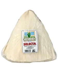 Corn Husk Plus Selecta Super Select Premium Jumbo Corn Husks for Cooking Tamales 1 Pound Natural Organic Non-GMO use on Traditional Wrap for Masa & Filling tamal