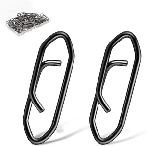 Speed Clips for Fishing Lures Stainless Steel Quick Change Snaps for Saltwater & Freshwater Fishing Clips