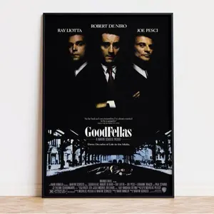 Goodfellas Movie Poster, High Quality Ready To Print, Poster Decor Room
