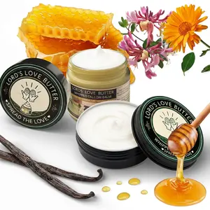 Lord's Love Butter Whipped Beef Tallow & Honey Balm (2.4 Fl. Oz. Jar + 2.4 Fl. Oz. Tin)- "Glass Skin" Glaze ️- Fluffy Grass-Fed Face Moisturizer for Barrier Repair & Dryness - Non-Greasy + Non-Toxic Whipped Tallow Face Cream