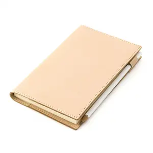 Leather Notebook Cover, Top Layer Protection, Stationery Cover A5A6B6, Library Book Jacket, Leather Cover