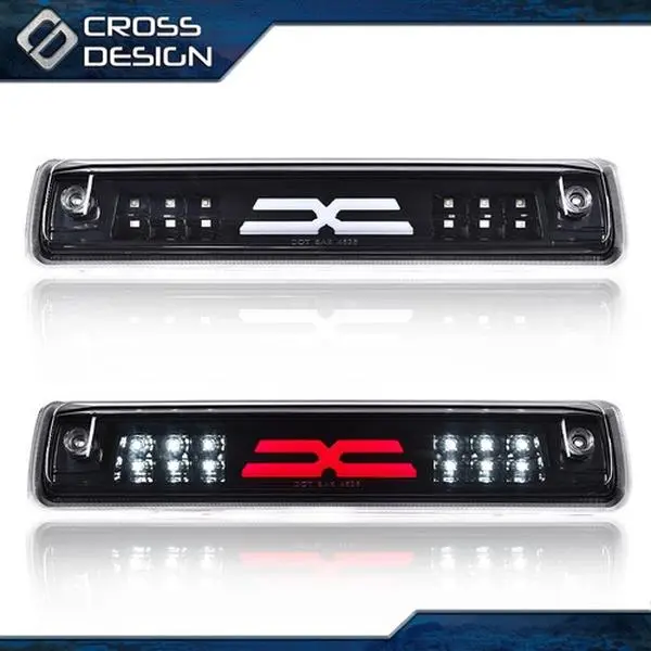 CROSSDESIGN LED 3rd Tail Brake Light & Cargo Lamp - LED Lights for Car Lighting Upgrade, Compatible with 2015-2018 Colorado/Canyon, GMC Canyon, Great for Show Use