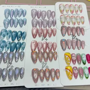Summer(8526)gc.Handmade press onnails