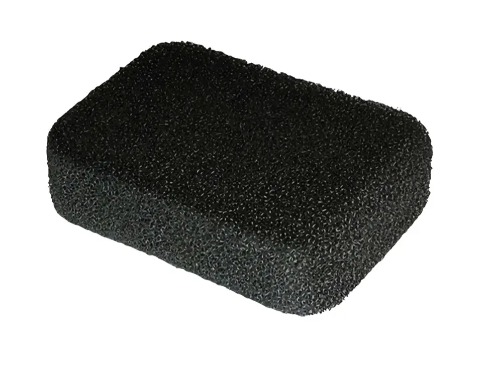 Epoxy Grout Cleaning Sponges - Heavy-Duty Squeezing, Deep Clean Suds Making, CleanTok/ASMR Accessory, USA-Made, 7.25x5.125x2 in (White, Black, Orange, Blue) - Gift Idea Ornament, Heavy-Duty For Repeats