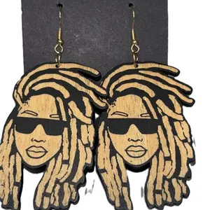 Loc Goddess Earrings - Loc Friendly Elegant Design for Comfortable Everyday Wear