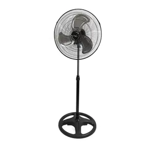 Vie Air 18" Industrial Pedestal Oscillating Metal Stand Fan Vie Air 18" Industrial Pedestal Oscillating Metal Stand Fan