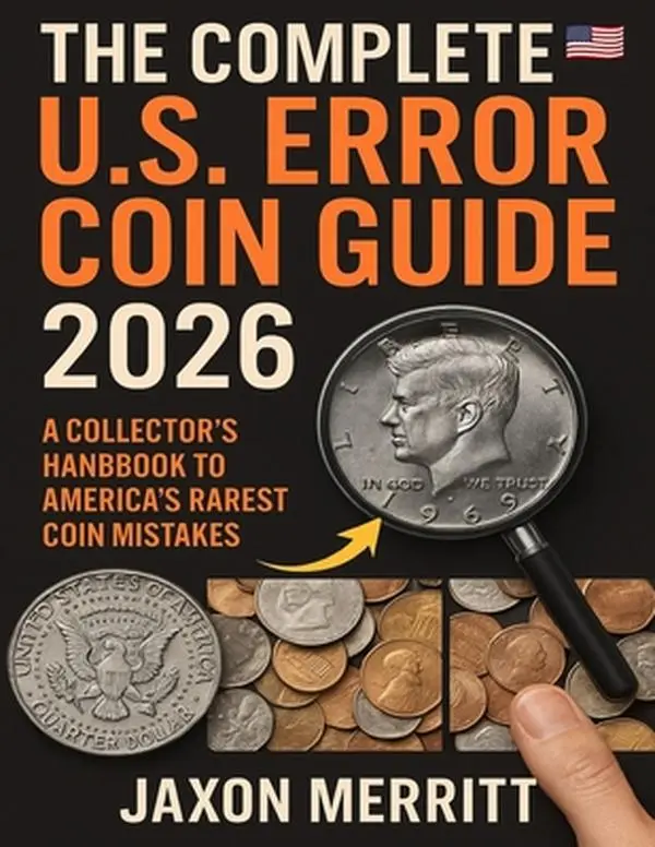 The Complete U.S. Error Coin Guide 2026: A Collector's Handbook to America's Rarest Coin Mistakes -- Jaxon Merritt, Paperback