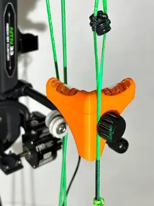 ERD X HWO Collective Bow Levels 2 Axis String Level for Compound Bow Setup Universal Fit 3D Printed PLA+ TPU Lightweight Durable Accuracy Verification