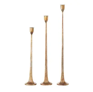 19.75 Gold Candle Sticks