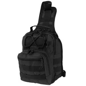 Tactical Shoulder Backpack Waterproof Cross-body Molle Sling Chest Bag Rover EDC Outdoor CCW Sling Bag Hiking Camping Pack