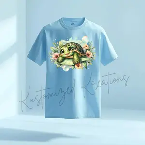 Sea Turtle Ocean • T-shirt Tee Shirt Comfortable Unisex Top Sublimation Stylish Beach Summer Cute Adorable Sunshine