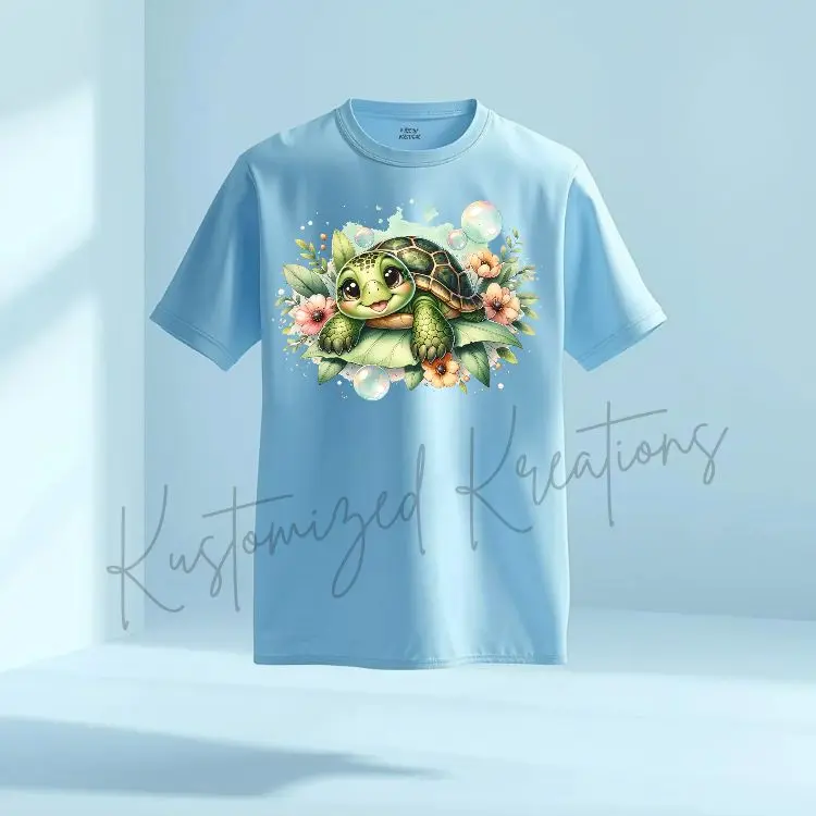 Sea Turtle Ocean • T-shirt Tee Shirt Comfortable Unisex Top Sublimation Stylish Beach Summer Cute Adorable Sunshine