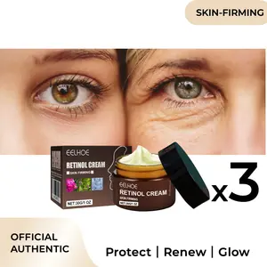 EELHOE Retinol Cream 30g x 3 – Skin Firming & Deep Hydrating Moisturizer | Alcohol-Free, Gentle Formula  with Vitamin A & C | For All Skin Types
