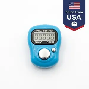 Mini Digital Finger Counter - Affirmation Clicker for Manifestation, Prayer, Meditation & Mindset Training | LCD Display Tally Counter