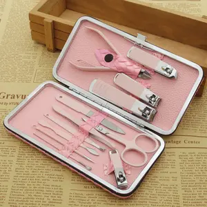 Premium Women's Nail Clippers Set Manicure Nail Clipper Set for Men Women Toe Nail Clippers Personal Care Tools with Portable Travel Bag and Knife Kit Beauty Pedicure Tool Kit Surprise Gift for Men Women Family Friends Wife